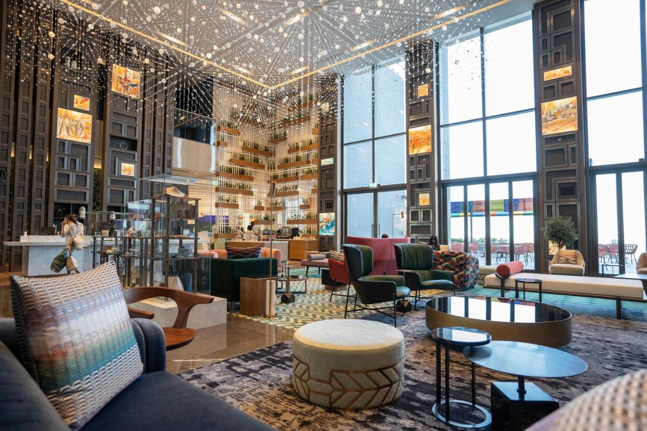 Hyatt Centric Jumeirah Дубай Экстерьер фото The lobby of the hotel