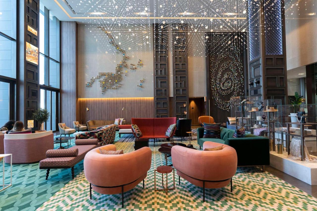 Hyatt Centric Jumeirah Дубай Экстерьер фото The lobby of the hotel