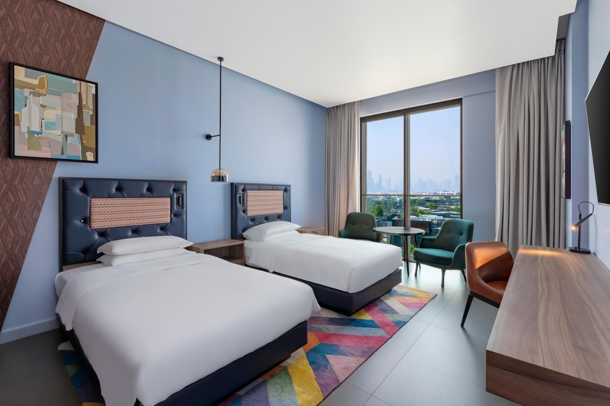 Hyatt Centric Jumeirah Дубай Экстерьер фото A room at the hotel